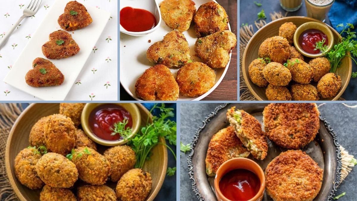 5-Step Guide To Crispy Veg Cutlets For Evening Snacks