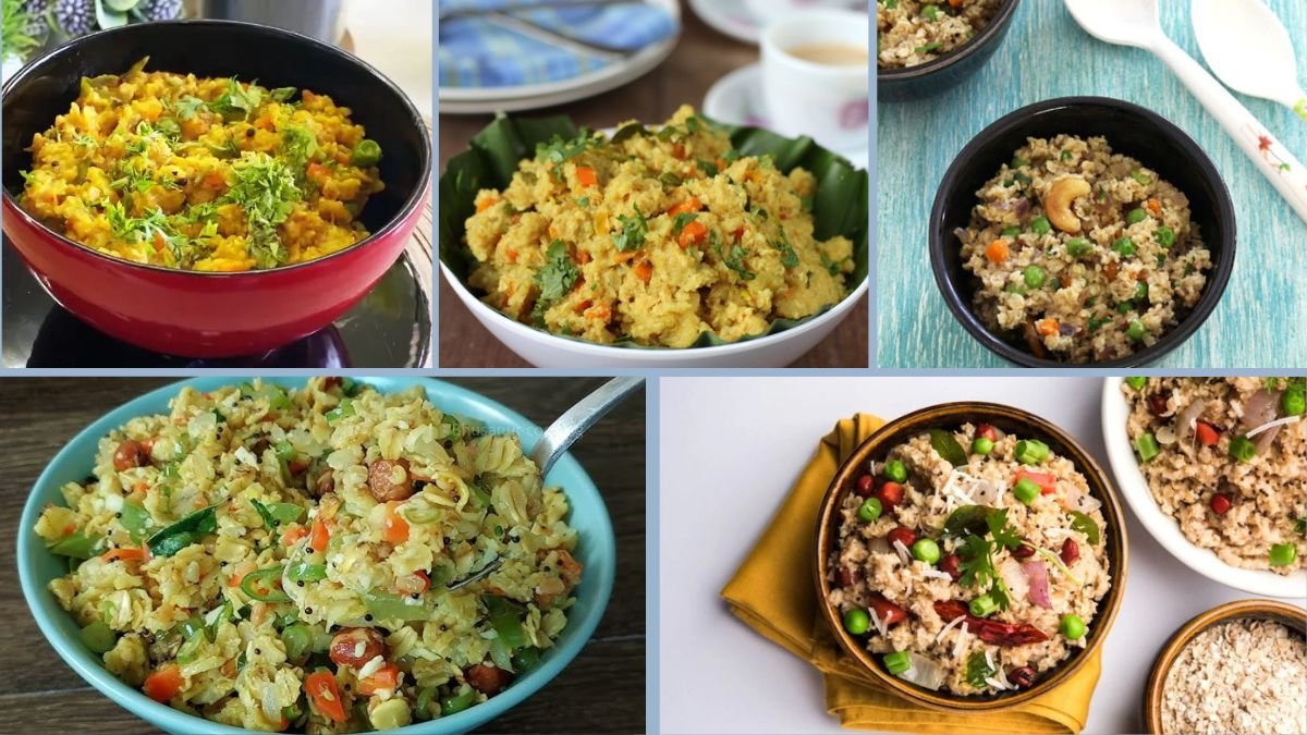 6 Easy Steps to Cook Vegetable Oats Upma Without Oil