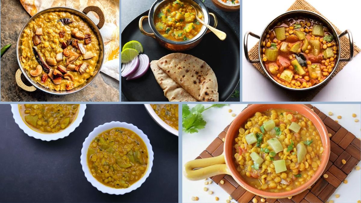 6-Step Recipe for Lauki Chana Dal Curry Without Oil