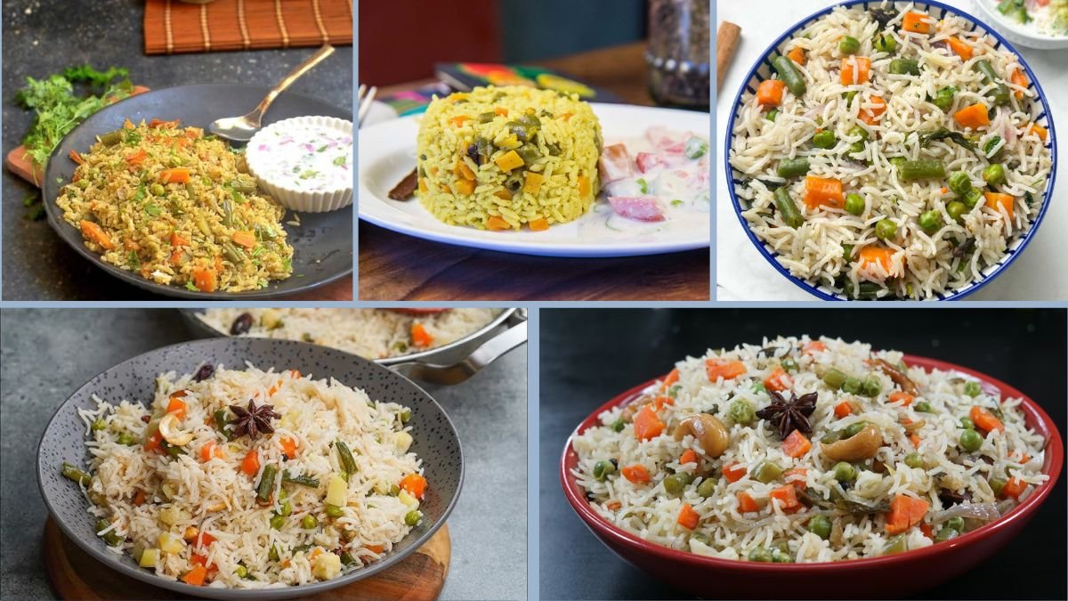 7 Steps to Cook Vegetable Pulao with Coconut Milk