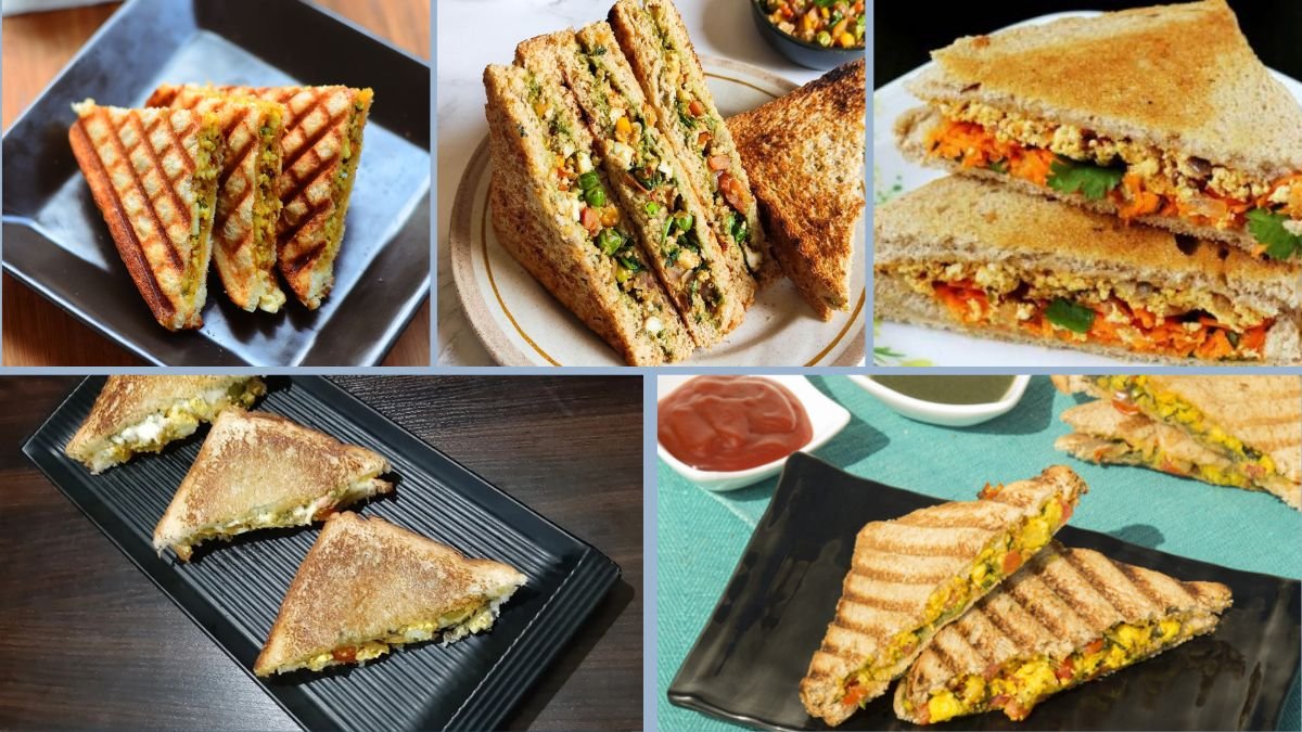 5 Steps to Prepare Paneer Sandwich Without Butter