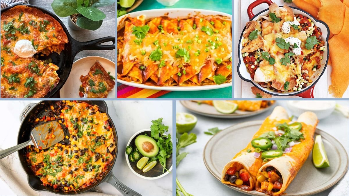 7 Steps to Prepare Veg Enchiladas with Desi Touch
