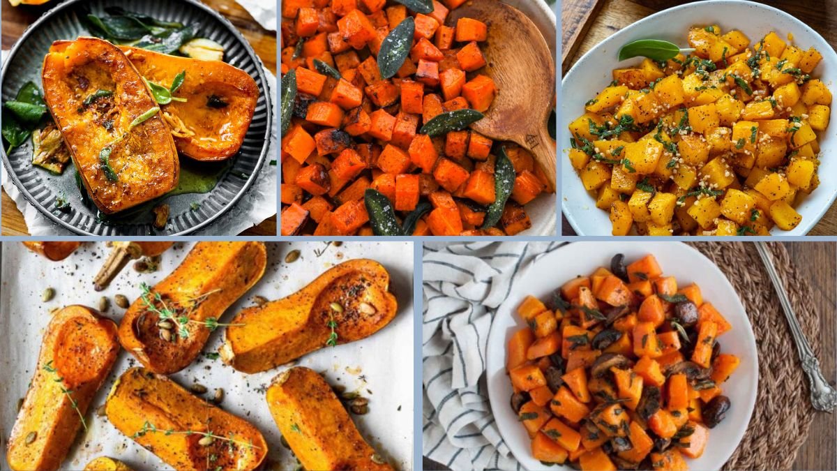 Roasted Butternut Squash with Sage and Brown Butter