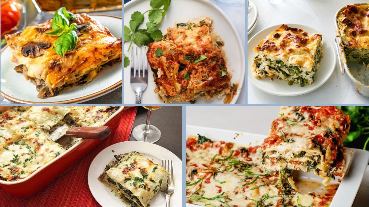 Cheesy Spinach and Mushroom Lasagna: A Comforting Vegetarian Classic