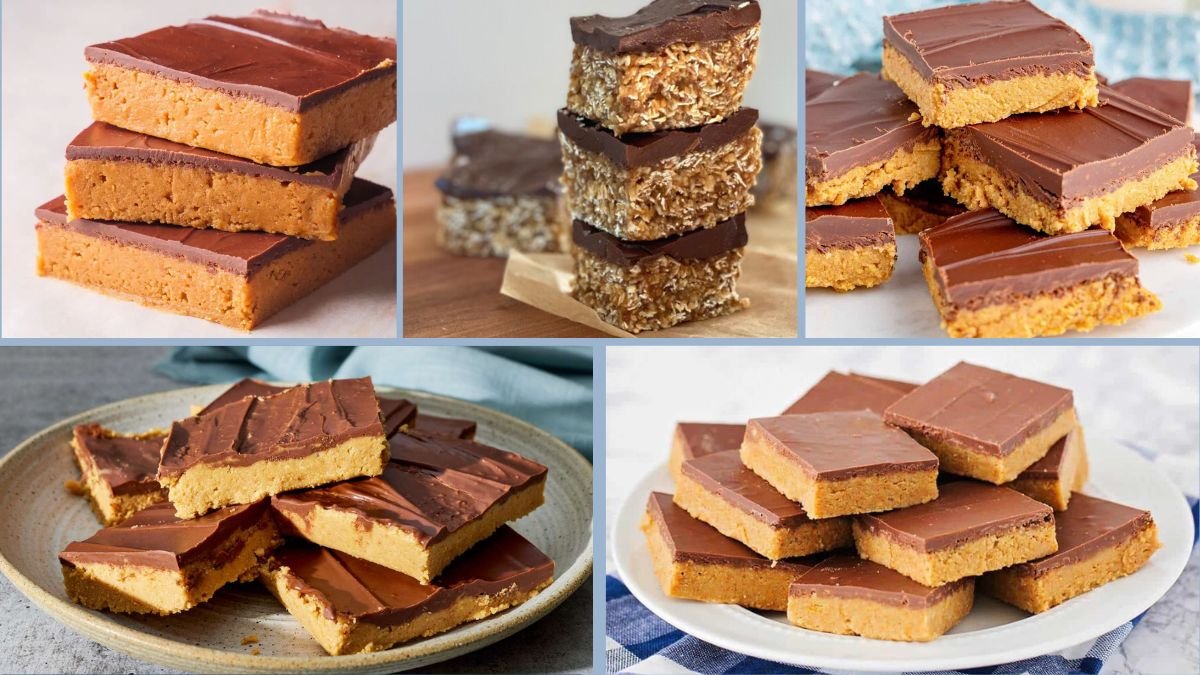 No-Bake Chocolate Peanut Butter Bars