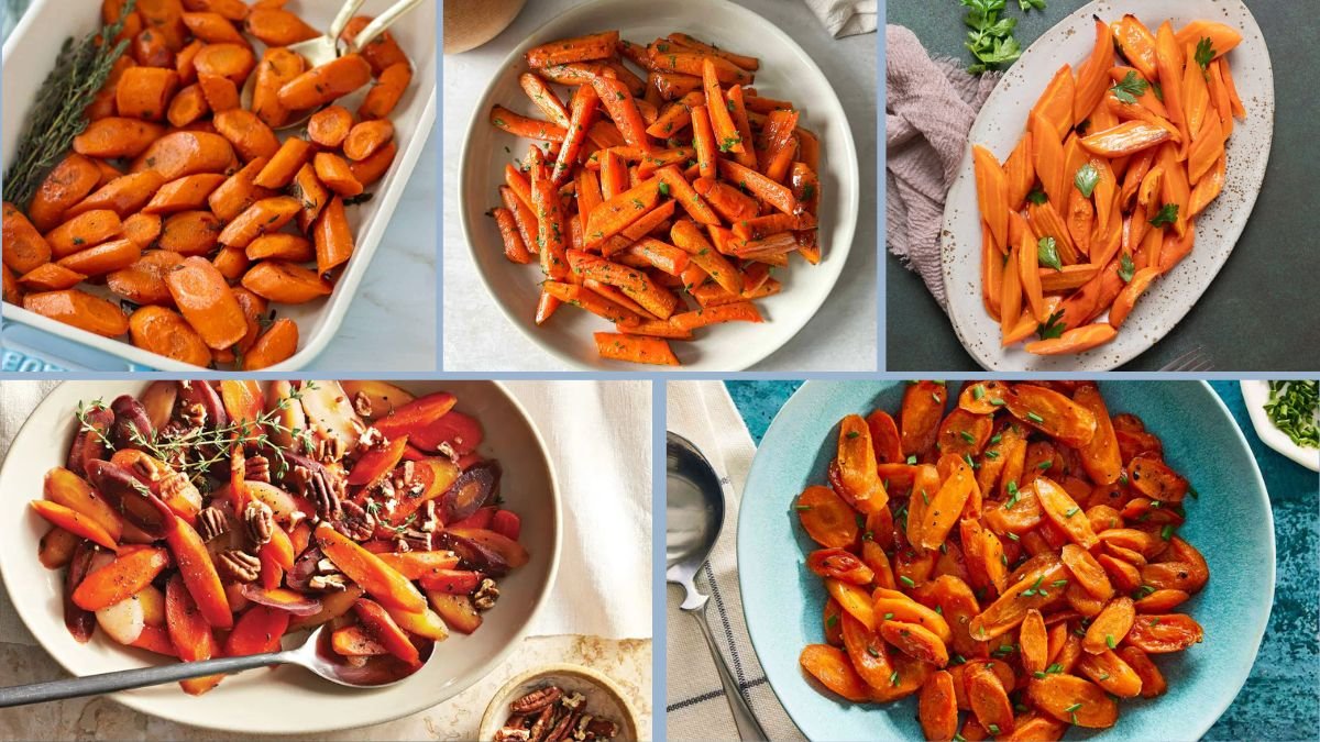Maple-Glazed Roasted Carrots With Thyme