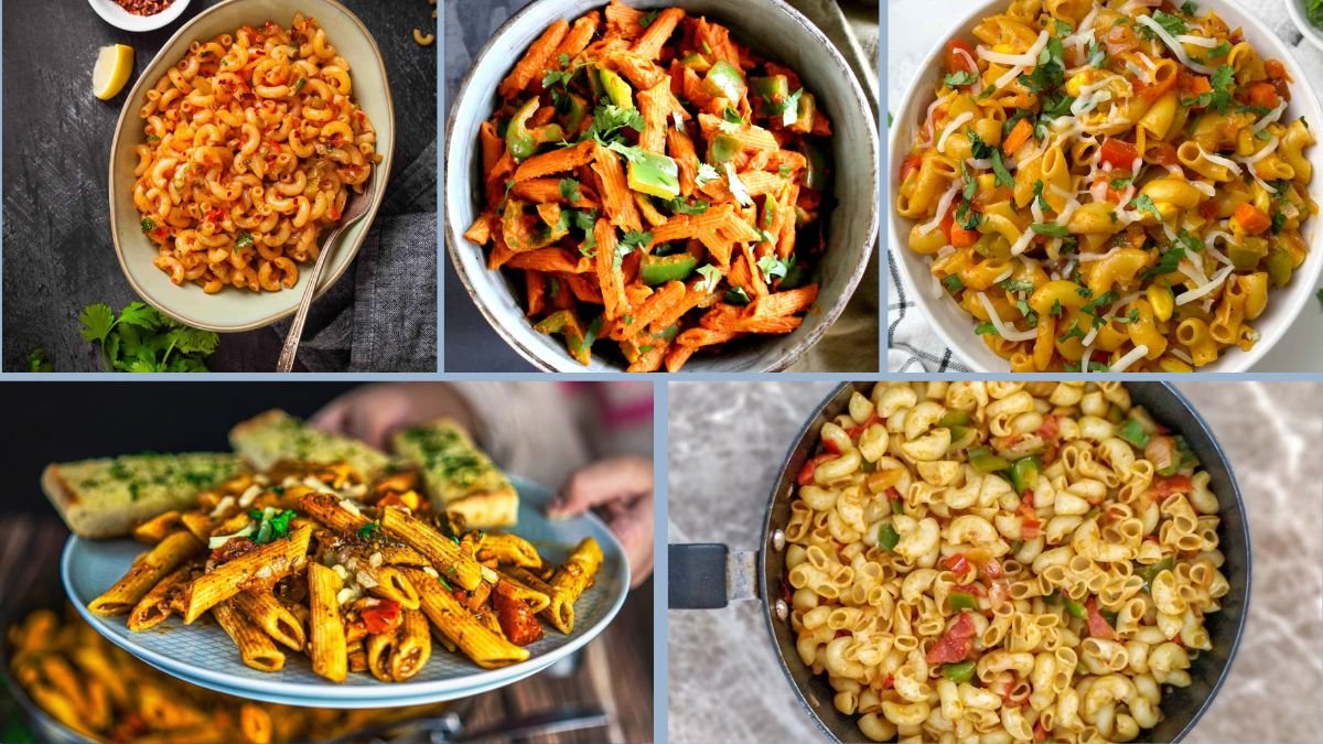 6 Easy Steps to Make Vegetable Pasta with Desi Masala