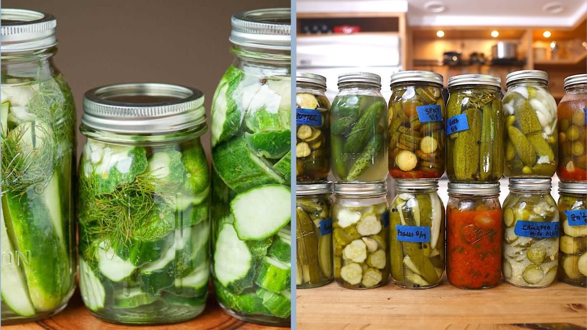 How to Make Homemade Pickles From Cucumbers