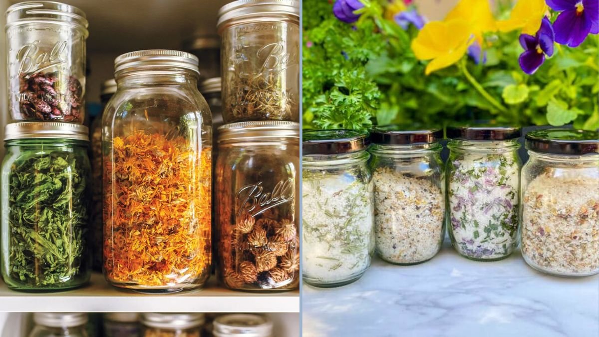Best Storage for Fresh Herbs in Jars